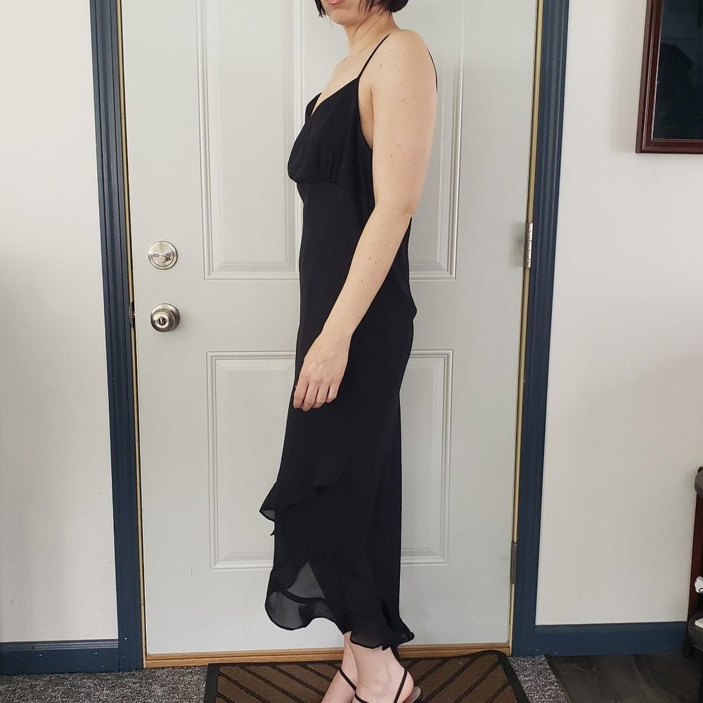 Y2K Black Cocktail Dress - Picture 2 of 4